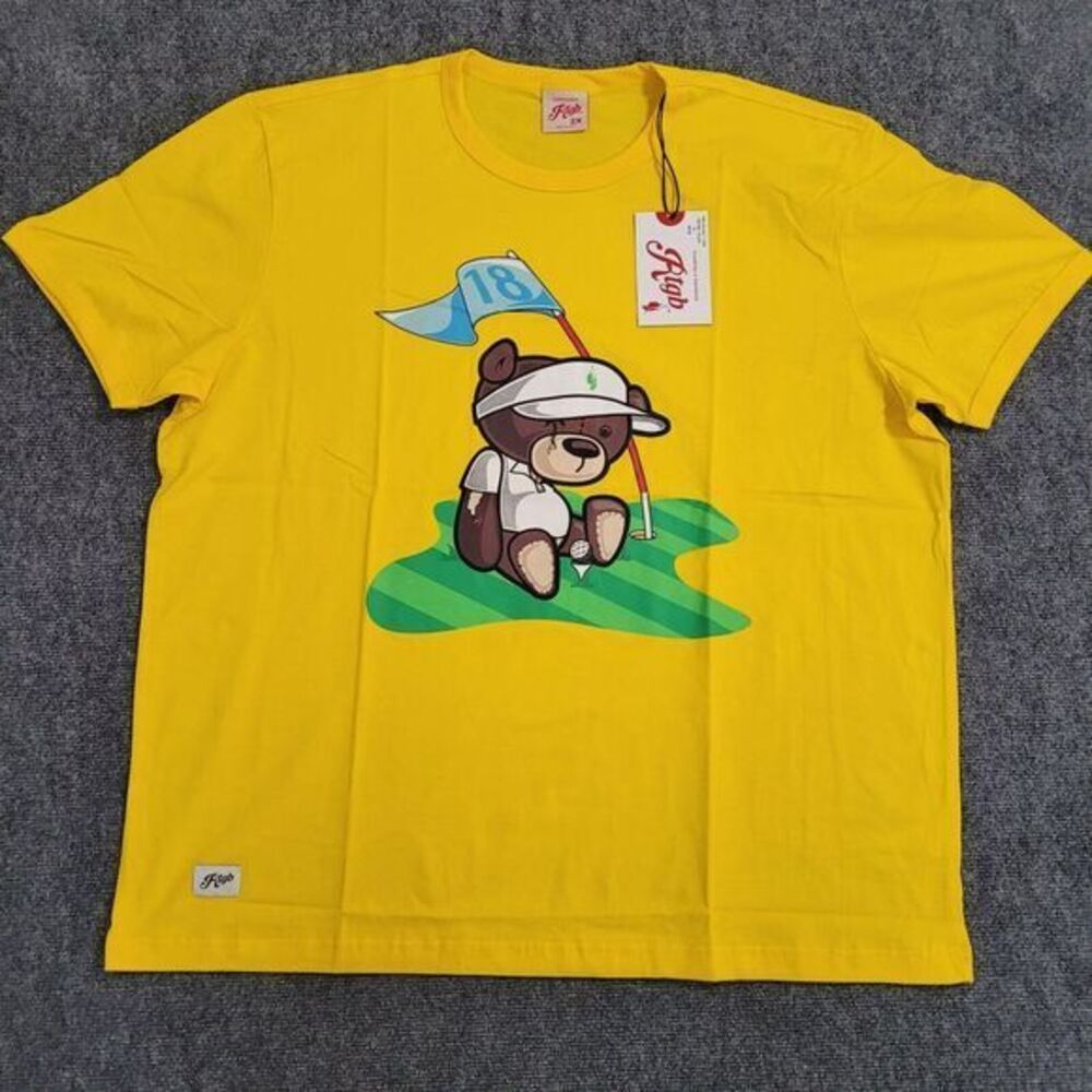 RTGB Ambitious Behavior T-Shirt Mens XXL Teddy 18th Hole Street Wear Hip Hop‎